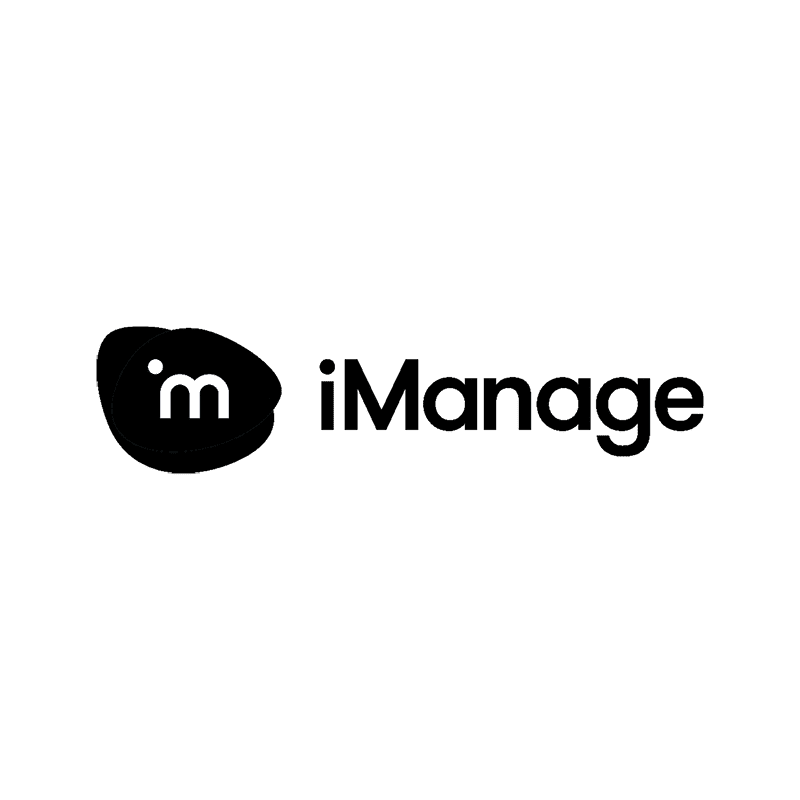 iManage Logo Black