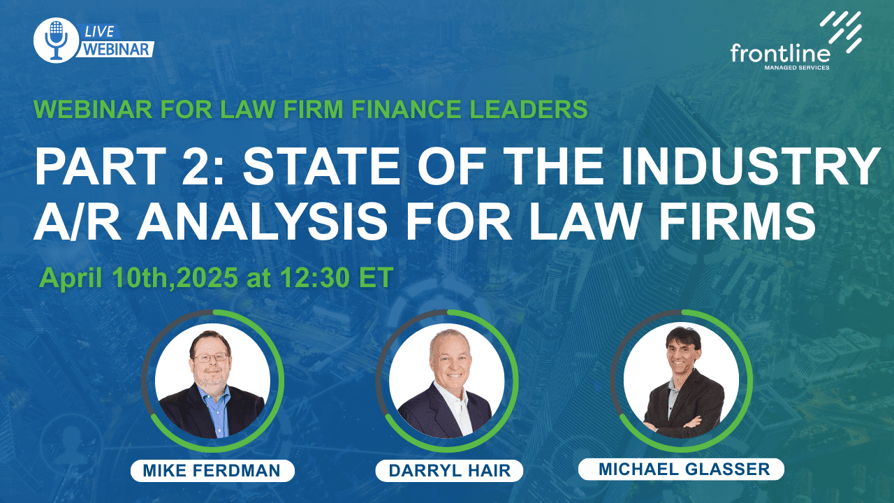 State of the industry A/R Analysis for Law Firms